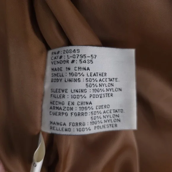 Lew Magram Western Jacket Womens XL Brown Suede Leather Embroidered Fringe Aztec - Picture 14 of 16